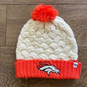 Denver Bronco beanie